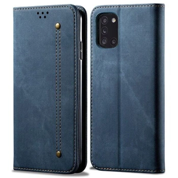 Чехол-книжка с кармашками UniCase Jeans Wallet для Samsung Galaxy A31 (A315) - Blue