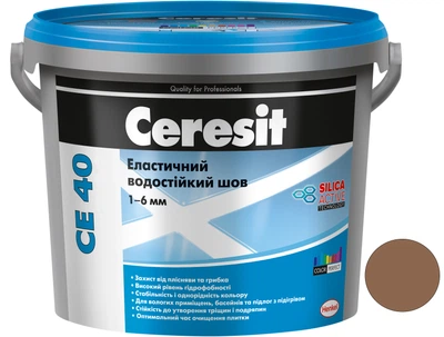 Затирка для швів Ceresit CE 40 Trend Collection 145 2 кг (відро) Мигдальний горіх (CR2444697)