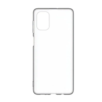 Прозрачный чехол для Samsung Galaxy M51 (M515) с защитой камеры, тонкий, силиконовый, бесцветный, ударостойкий, противоударный бампер c закрытой камерой, ArmorStandart (ARM57087)