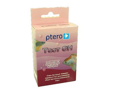 Тест для аквариума Ptero GH - на жесткость воды