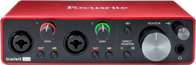 Аудиоинтерфейс Focusrite Scarlett 2i2 3rd Gen (228804)
