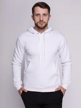 Худі Solo спортивне M Білий Mn834