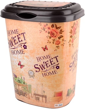 Кошик для білизни Violet House Sweet Home 55 л 52х43х33 см Brown (0190 SWEET HOME 55 л)