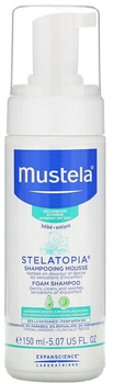 Mustela Bebe Stelatopia Szampon w Piance do skóry skłonnej do atopii 150 ml (3504105030544)