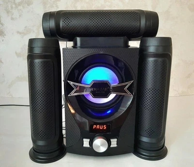 Музичний акустичний центр 3.1 Era Ear 60W Bluetooth Активний сабвуфер і 3 колонки USB FM-радіо