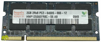 Модуль памяти SO-DIMM 2GB/800 DDR2 PC2-6400 Hynix (HMP125S6EFR8C-S6) Refurbished