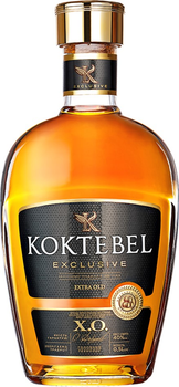 Коньяк виноградный марочный Коктебель «EXCLUSIVE X.O.» 0.5 л 40% (4820201993965)