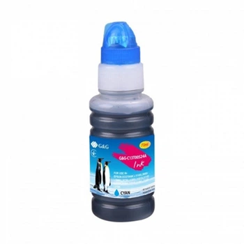 Чорнило G&G for Epson L3100/L3101/L3110/L3150/L3151/L1110/L3156/L3160/L5190 Black Cyan (G&G-C13T00S24A)