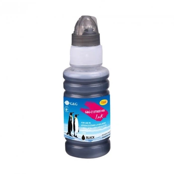 Чорнило G&G for Epson L3100/L3101/L3110/L3150/L3151/L1110/L3156/L3160/L5190 Black (G&G-C13T00S14A)