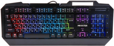 Провідна клавіатура Maxxter KBG-201-UL USB