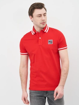 Поло довге чоловіче Tommy Hilfiger 10674.3 S Червоне