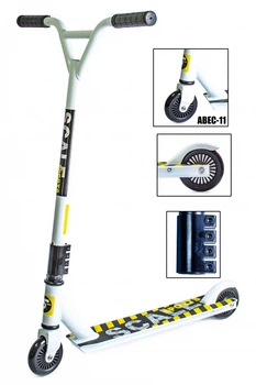 Трюковый самокат Scale Sports Tornado белый