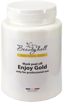 Альгинатная маска для лица Beautyhall ALGO Peel off mask Enjoy gold Золотое наслаждение 200 г (3003937490125)