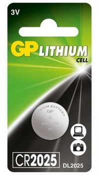 Батарейка GP CR2025, 1 шт, 3v