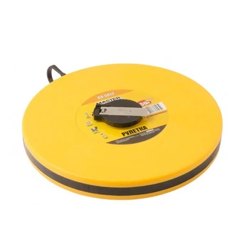Рулетка MASTERTOOL GM 50 м*13 мм, полотно из стекловолокна (69-5013)