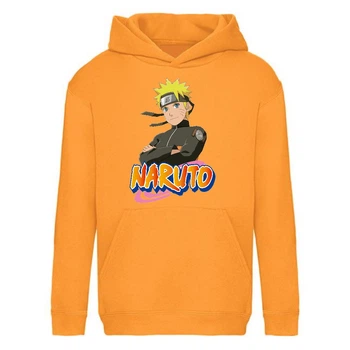 Худи детская Наруто 001 (Naruto) оранжевый (NAR orn 001) 140 см