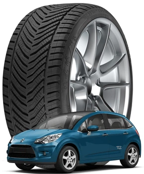 Tigar All Season 195/60 R15 92V XL - Шины Citroën C3 II, III 2009 -