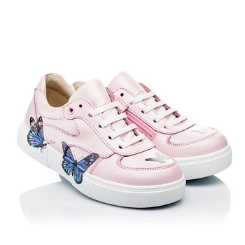 Кеды (боковая молния) Woopy Fashion 22 розовый (8120)