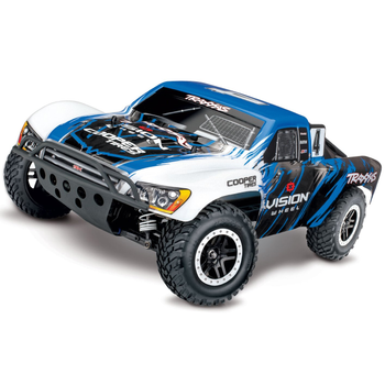 Машинка на радіоуправлінні Traxxas Slash 4x4 VXL Brushless TSM 1:10 4WD RTR (68086-4-VISN)