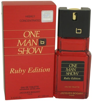 Туалетная вода для мужчин Jacques Bogart One Man Show Ruby Edition 100 мл (3355991004375)