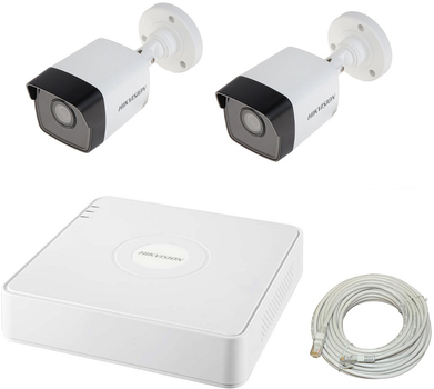 Комплект видеонаблюдения Hikvision IP-2W 4MP KIT