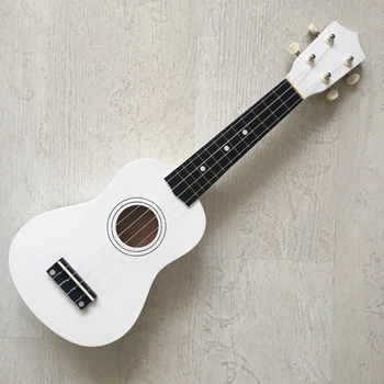 Укулеле HM Soprano White 21" + медиатор, дополнительная струна