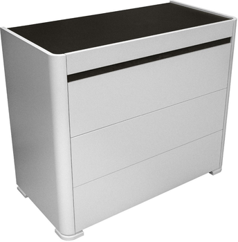 Комод Aqua Rodos Avangard 100x50x85 см Белый матовый ordf (АР000032640)