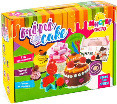 Набор для креативного творчества Strateg Мистер тесто Mini Cake (71204)