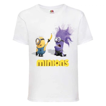 Футболка Міньйони 13 (Minions) біла (MIN wh 13) 98 см