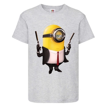 Футболка Міньйони 2 (Minions) сіра (MIN gr 2) 128 см