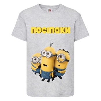Футболка Міньйони 10 (Minions) сіра (MIN gr 10) 164 см