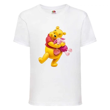 Футболка дитяча Вінні Пух 011 (Winnie Pooh) біла (WIP wh 011) 98 см