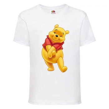 Футболка детская Винни Пух 016 (Winnie Pooh) белая (WIP wh 016) 140 см