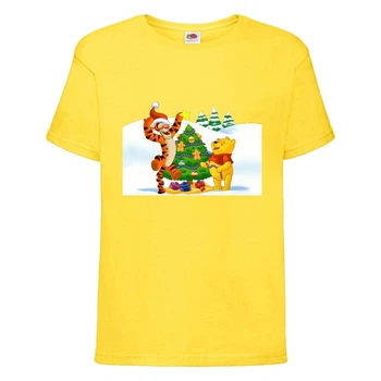 Футболка дитяча Вінні Пух 008 (Winnie Pooh) жовта (WIP yel 008) 152 см