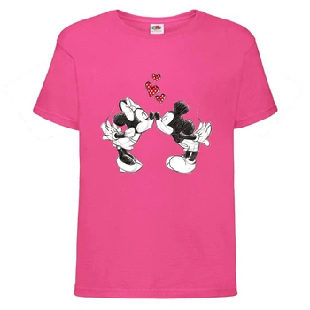 Футболка дитяча Міккі Маус 006 (Mickey Mouse) рожева (MMS pnc 006) 104 см
