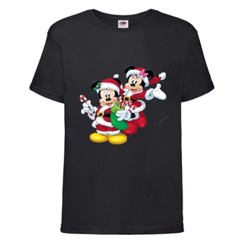 Футболка детская Микки Маус 007 (Mickey Mouse) черная (MMS blc 007) 164 см