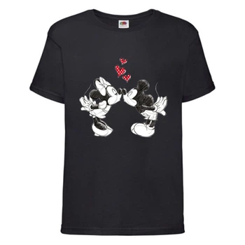 Футболка детская Микки Маус 006 (Mickey Mouse) черная (MMS blc 006) 116 см
