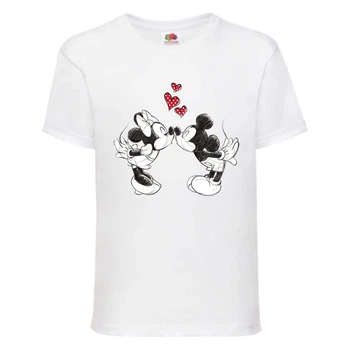 Футболка детская Микки Маус 006 (Mickey Mouse) белая (MMS wh 006) 140 см