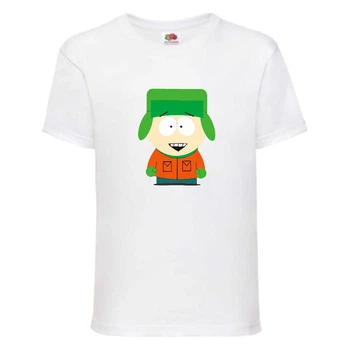Футболка дитяча Південний Парк 011 (South park) біла (SPA wh 011) 128 см