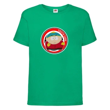 Футболка дитяча Південний Парк 009 (South park) зелена (SPA grn 009) 164 см