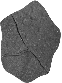 Декор MultyHome Камень для садовых дорожек 38х51 см Серый (5903104906955)