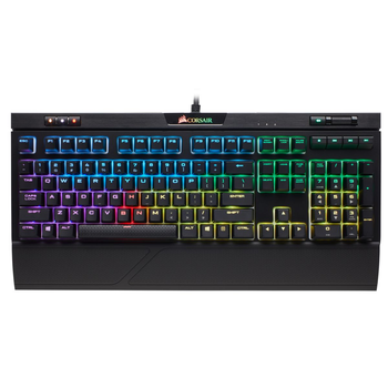 Клавіатура Corsair Strafe RGB MK.2 Cherry MX Silent (CH-9104113-RU) USB