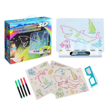 Доска для рисования с эффектом 3D Magic Drawing Board