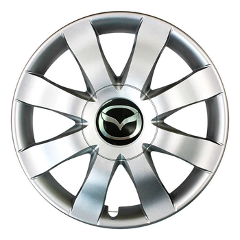 Автомобильные колпаки SKS 323 R15 4 шт Серебристые (с логотипом Mazda)