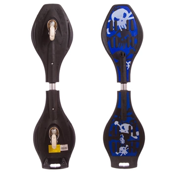 Роллерсерф двухколесный 86 x 23см RipStik Рипстик Вейвборд RipStik роллерсерф полиуретан полипропилен Zelart SKULL синий SK-8833