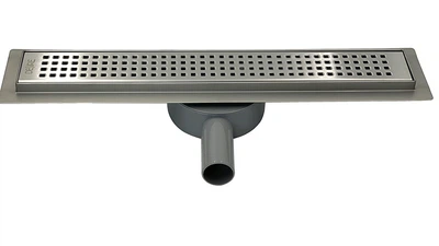 Душевой трап из нержавеющей стали DESIRE Tesoro (400 мм х 70 мм) DT-12400