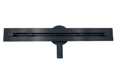 Линейный трап из нержавейки с поворотным сифоном DESIRE Viva Notte Black 600 мм (SR802335)