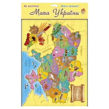 Магнитные пазлы Карта Украины 30 эл MiC (21175) (154829)