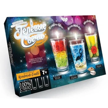 Набір креативного творчості Гелеві свічки Dankotoys (GS-02-01) (30000)
