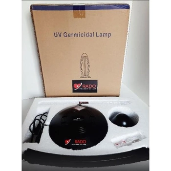 Кварцевая , бактерицидная лампа RADO UVC - 38 W , БЕЗОЗОНОВАЯ , с дистанционным управлением .